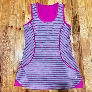 MPG Sports Striped Activewear Tank Top Size XS
